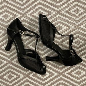 Very Fine Dance Shoes Black 8.5